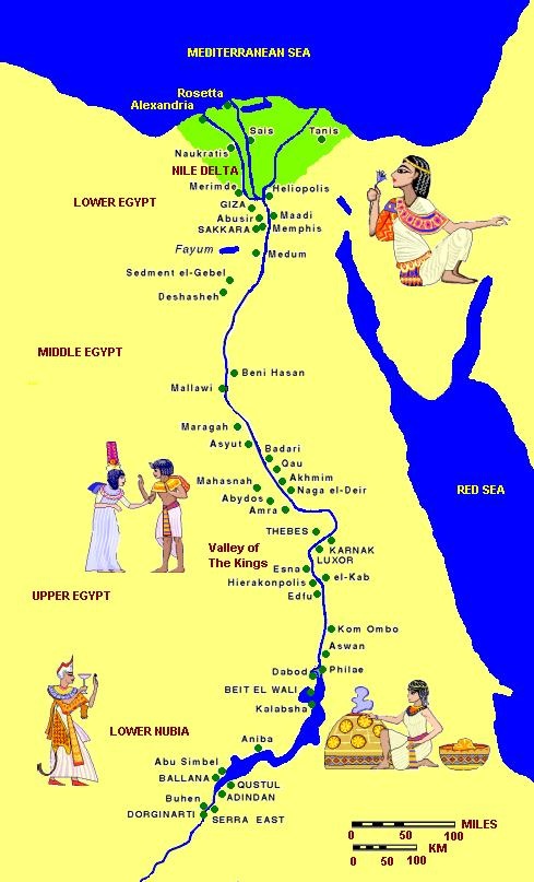 4. Cities of Egypt - Geography of Ancient Egypt